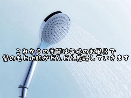 【トラブル】今からの季節に起こりがち。。。夜のシャンプーの際は気をつけましょう