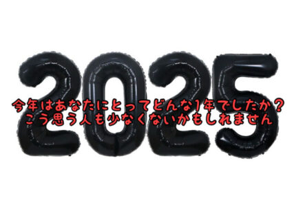 【2025】今年1年を振り返って”何にも良い事がなかったな”と思うあなたへ