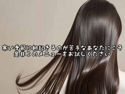 【メンテフリー】ここさえキレイにストンとなっていれば朝10分長く寝てもいいかも。。。