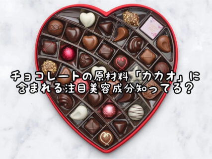 【チョコレート】バレンタイン直前！！カカオがもたらす体にいい効果とは？